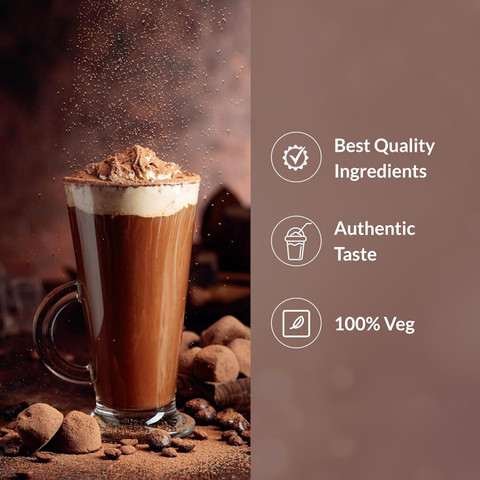Bakers Belgian Choco Frappe Powder | 100% Veg | Suitable for