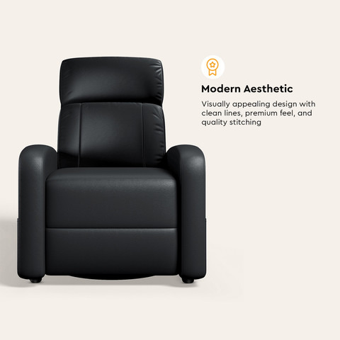 Godrej Interio Snug Leather Manual Recliner Price in India Buy