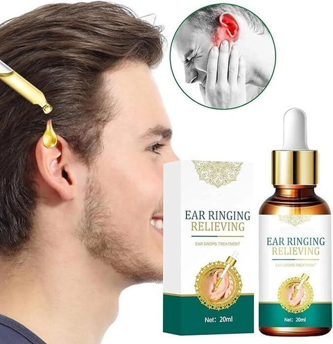 RELIAC Ear Ringing Relieving Ear Drops – 20ml Natural Herbal