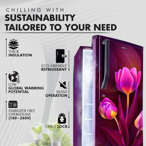 MarQ by Flipkart 208 L Direct Cool Single Door 2 Star Refrigerator