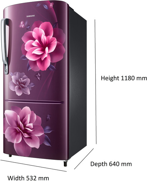samgsong AUGMENT 193cm R30 ＋アルミプレート Samsung 183 L Direct Cool Single Door 3 Star Refrigerator Online