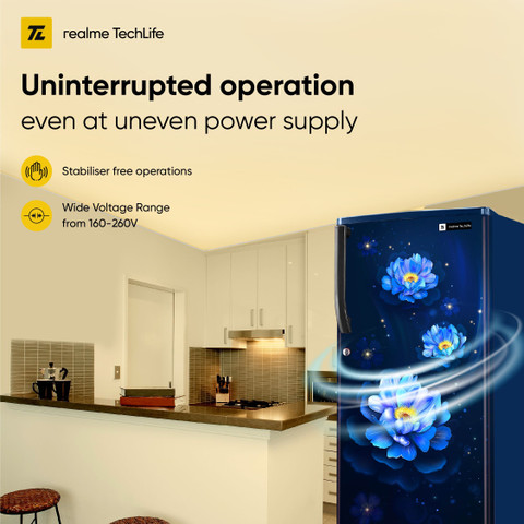 *りー* realme TechLife 180 L Direct Cool Single Door 3 Star