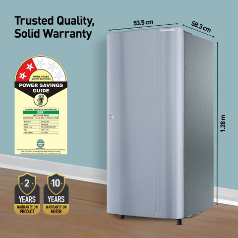 Panasonic 215 L Direct Cool Single Door 2 Star Refrigerator Online
