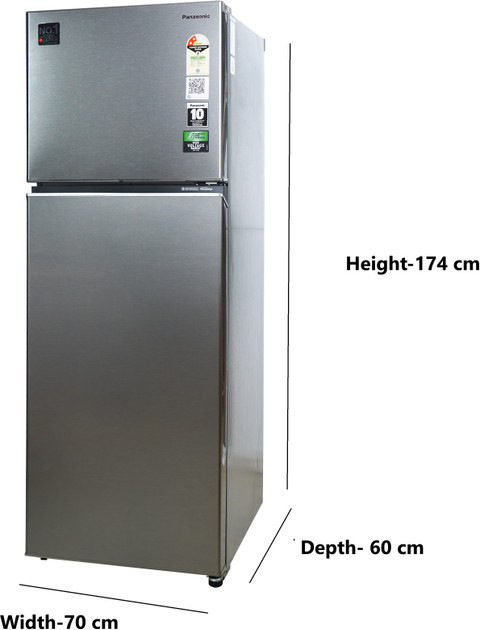 Panasonic 322 L Frost Free Double Door 2 Star Refrigerator Online