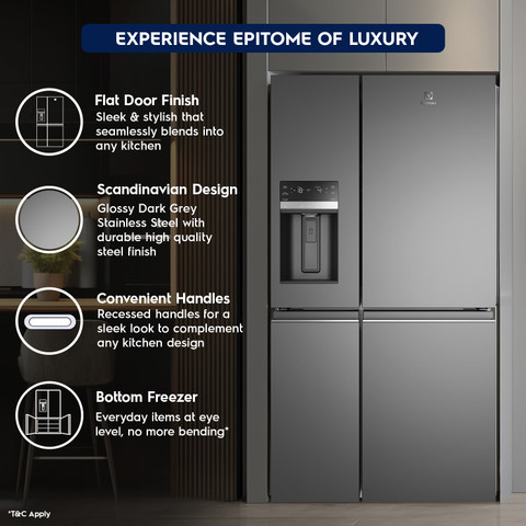 Electrolux 609 L Frost Free Multi-Door Convertible Refrigerator