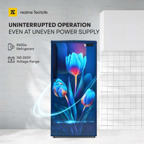 realme TechLife 183 L Direct Cool Single Door 4 Star Refrigerator