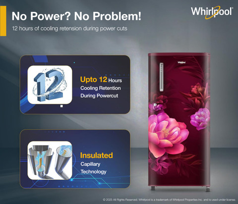 Whirlpool 184 L Direct Cool Single Door 2 Star Refrigerator Online