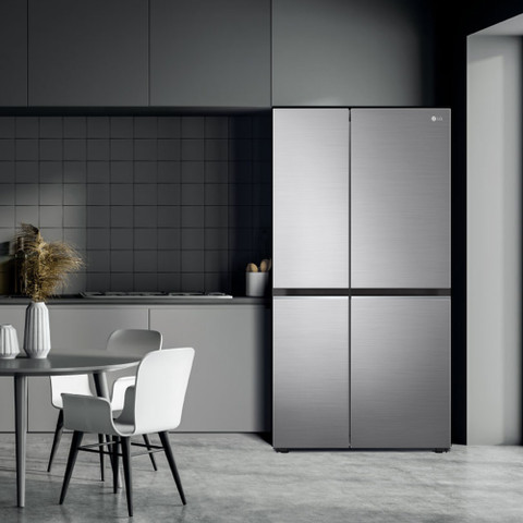 LG 694 L Frost Free Side by Side Refrigerator with Smart Inverter
