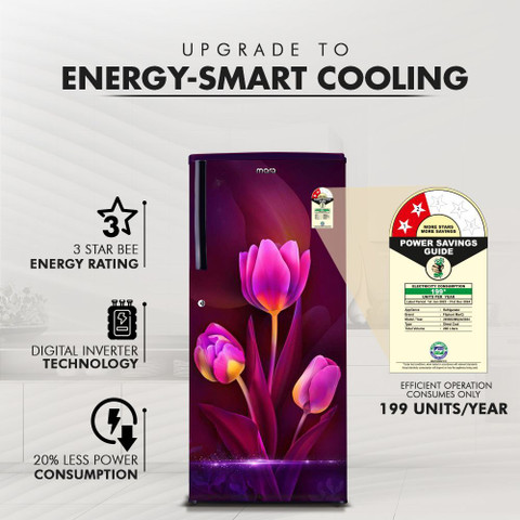 MarQ by Flipkart 208 L Direct Cool Single Door 2 Star Refrigerator