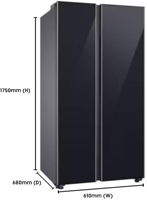 Samsung 653 L Frost Free Side by Side 3 Star Convertible