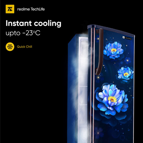 *りー* realme TechLife 180 L Direct Cool Single Door 3 Star