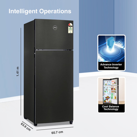 Godrej 223 L Frost Free Double Door 2 Star Refrigerator Online at