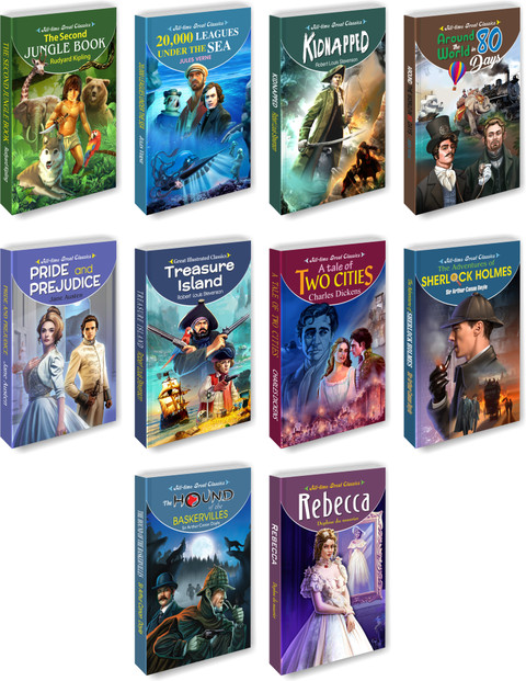 All Time Great Classics English Novels For Beginners In Abridged