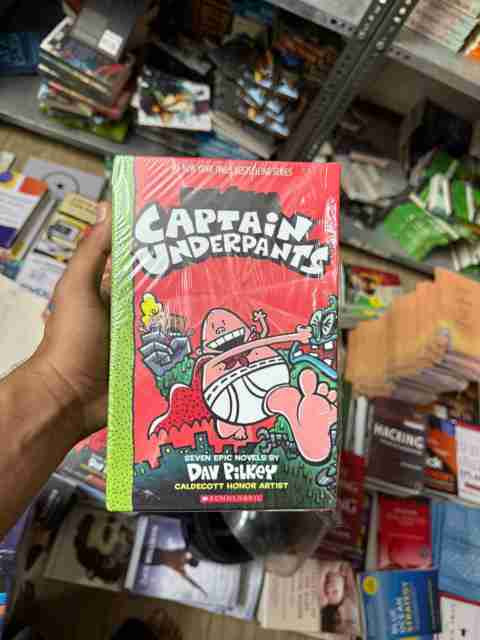 Captain Underpants Boxed Set (7 Books Set #1-7): Buy Captain