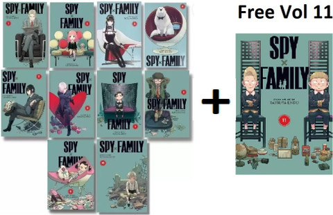 Spy X Family Collection Set Volumes 1-10: Buy Spy X Family
