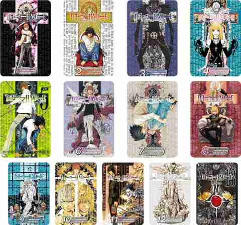 Death note 1.2.3.4.5.6.7.8.13巻セット DEATH NOTE 文庫版 コミック 全7巻完結セット (集英社文庫―コミック版