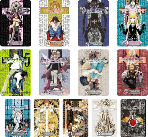 Death Note, Vol. 1 & Vol. 2 & Vol. 3 & Vol. 4 & Vol. 5 & Vol
