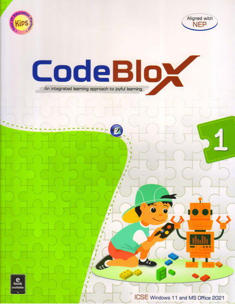1冊 Kips, CodeBlox For ICSE - 1 (An Integrated Learning Approach To