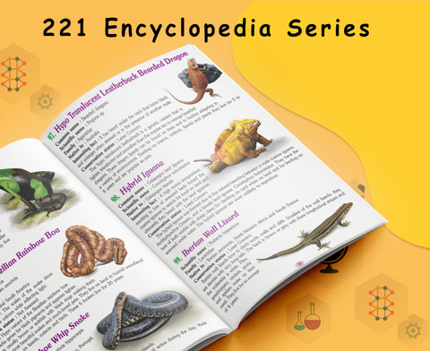 221 Amphibians And Reptiles Encyclopedia | By Sawan: Buy 221