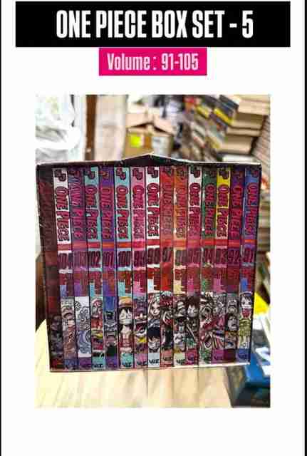 【美品】ONE PIECE ワンピース 87〜105巻 19冊セット one-piece-box-set-vol-5-manga-