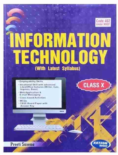 INFORMATION TECHNOLOGY (Class X) (Code 402): Buy INFORMATION