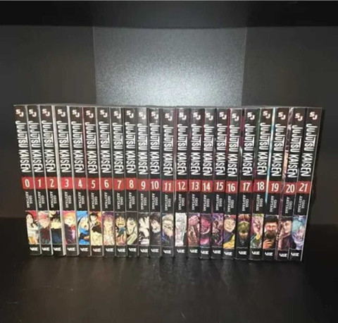 Jujutsu Kaisen Manga Box Set (Vol. 0-21) –Series 22 Books