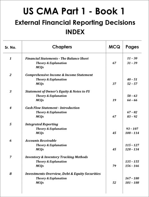 US CMA Part 1 New Syllabus 2025 | Set Of 3 Books Largest Question With ...