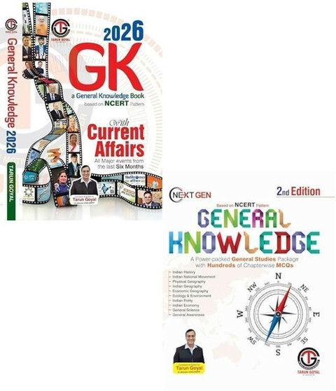 NEXT GEN GENERAL KNOWLEDGE + Tarun Goyal Gk Book 2026 English