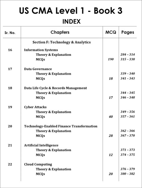 US CMA Part 1 New Syllabus 2025 | Set Of 3 Books Largest Question With ...