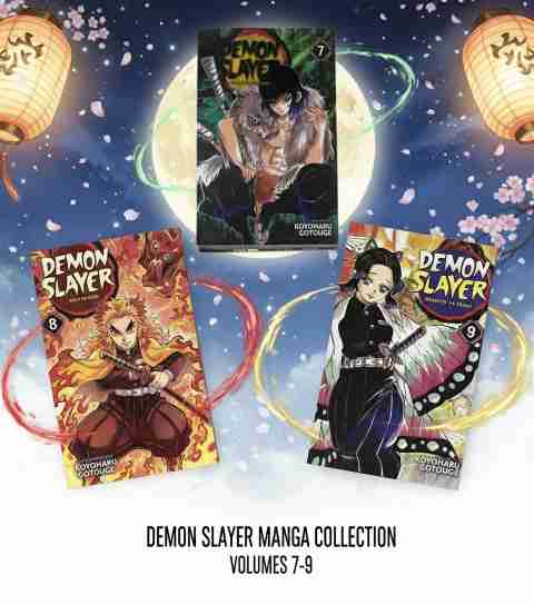 Demon Slayer: Kimetsu No Yaiba, Vol. 7,8,9: Buy Demon Slayer