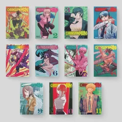 Chainsaw Man Manga All Volumes Set (1 To 11): Buy Chainsaw Man