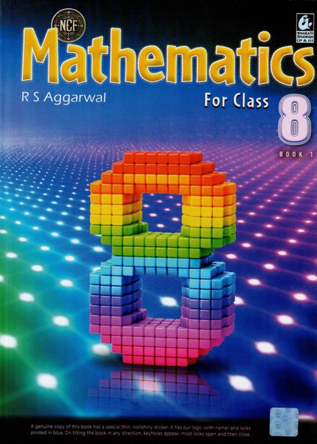 RS Aggarwal Class 8 Maths 2026 Edition Part ( 1 & 2 ) | Latest NCERT ...