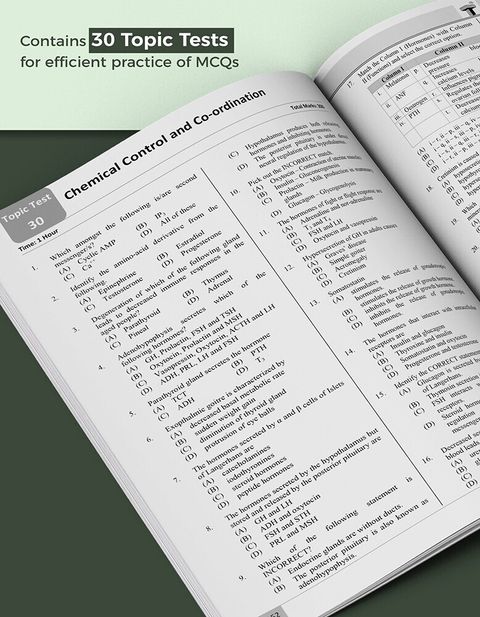 NEET Mock Test Papers Biology Book For Medical Entrance Exam 2026 ...
