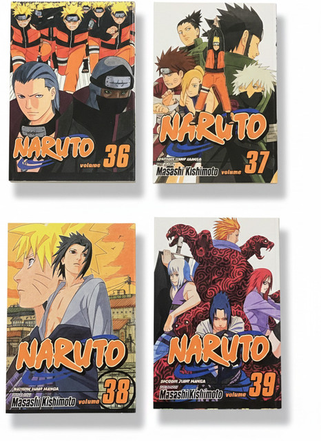 Naruto Volume 36-39: Buy Naruto Volume 36-39 by MASASHI KISHIMOTO