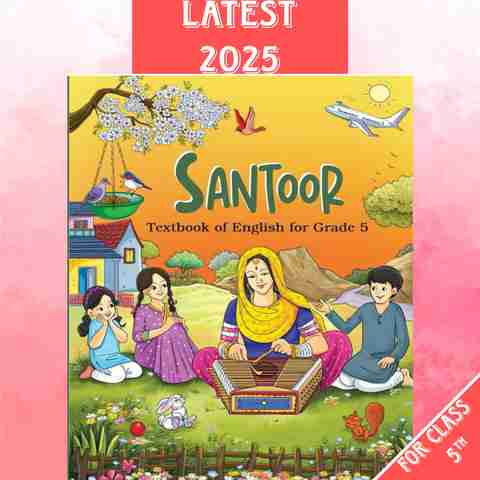 New Syllabus Ncert Text Book Class 5 English Santoor For 2025 Edition ...