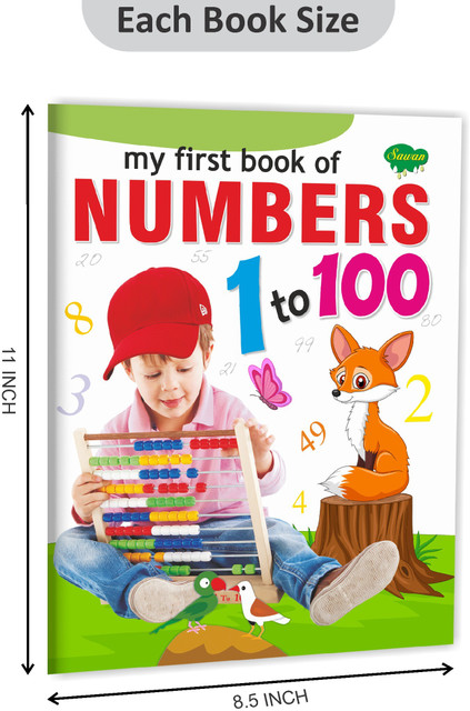 My First Book of Numbers (1 to 100), Smart Mathematics Pre-Primer