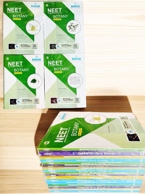 Aakash Complete Study Materials For NEET Medical (Set Of 18books
