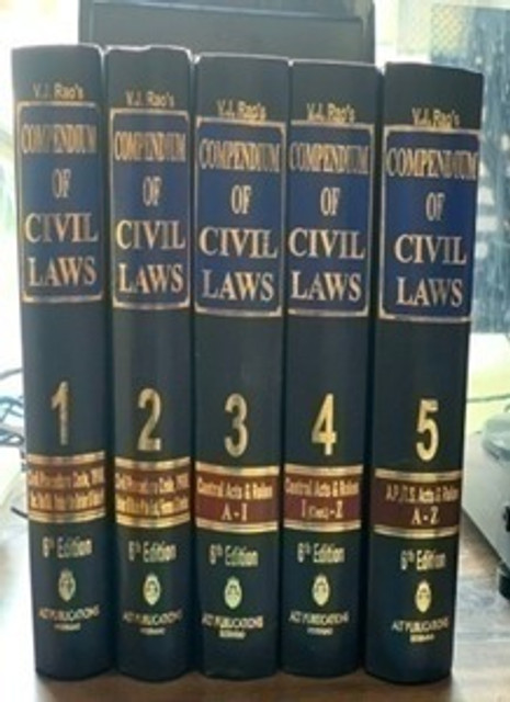 Civil Law Compendium In 5 Vols: Buy Civil Law Compendium In 5 Vols