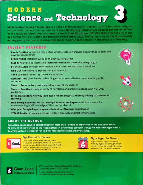 Modern Science And Technology Class 3 – Science Textbook As Per NCF ...