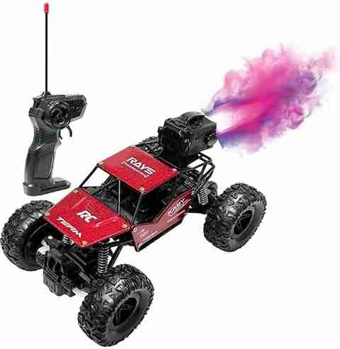 Mitansh Collection Remote Control Monster Truck 4x4 Off Road Spray Booster  4WD RC Stunt Car