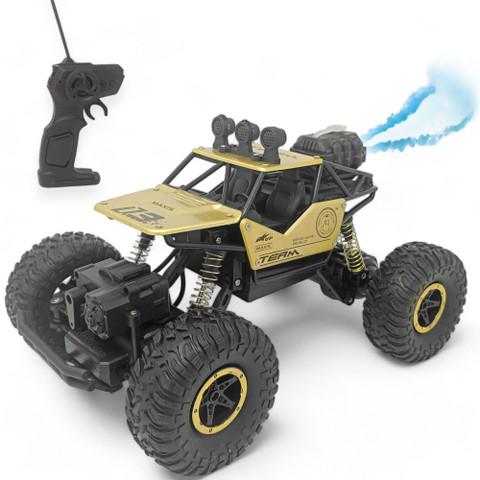 FANSEEKART Big Monster truck rock crawler car with Mist smoke