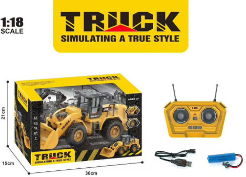 star impex Remote Control Bulldozer Shovel Loader Construction RC