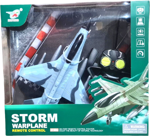 HALO NATION Storm Warplane Remote Control Fighter Plane RC Jet MIG Aircraft  Remote Aeroplane