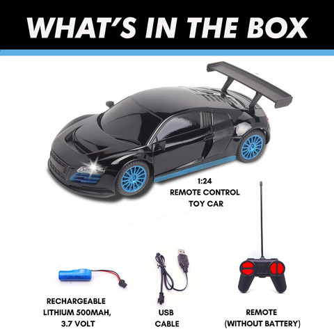 frendo High Speed 1:24 Scale Rechargeable Remote Car for Kids