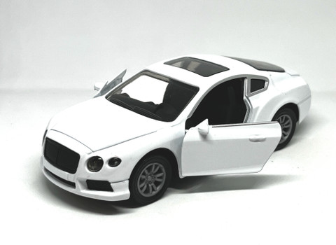 Playrox Metal Toy Car Sports Sunroof Open Doors Tailgate Pull Back