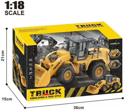 MEGA SHOVEL DOZER 4チャンネルラジオコントロール star impex Remote Control Bulldozer Shovel Loader Construction RC
