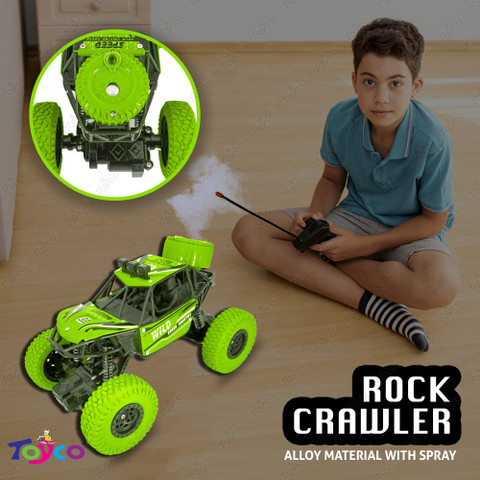 Mainan Online Shopping Remote Control Car Toyco 1:16 Rock Crawler