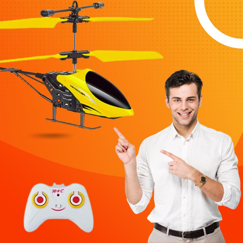SuNZita Flying Helicopter with Remote Control Remote Helicopter Toy for Kids