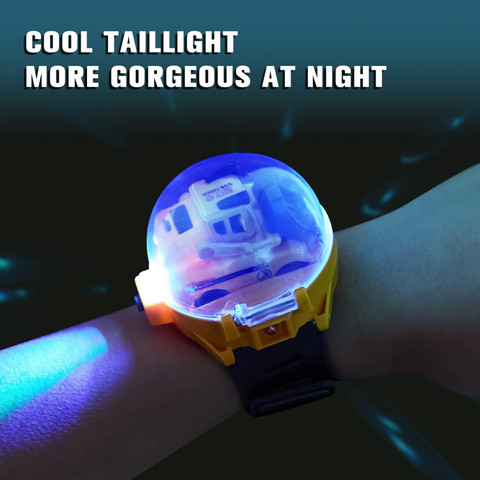 Bestie Toys Mini Wrist Watch Remote Control Car Toys JCB Truck Bulldozer  Model RC Small Car