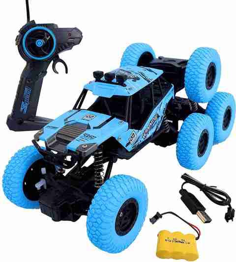 NIYAMAT Remote Control RC Car 4WD Monster Truck Off-Road Wheels